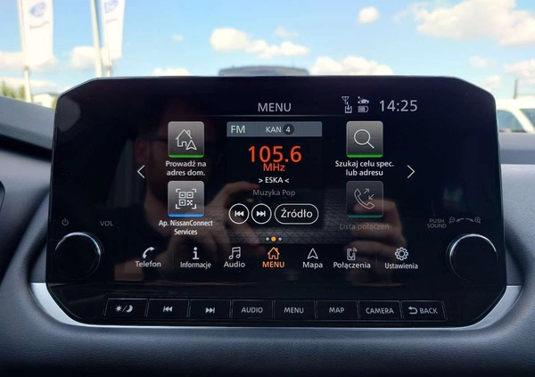 Nissan Qashqai cena 130900 przebieg: 36736, rok produkcji 2022 z Jedwabne małe 596